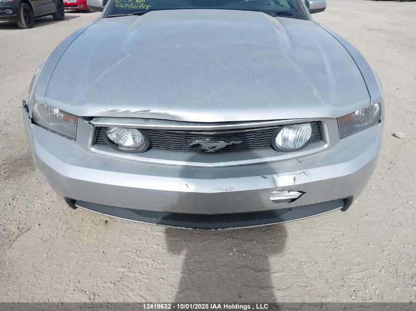 2010 Ford Mustang Gt VIN: 1ZVBP8FH6A5111380 Lot: 12419632