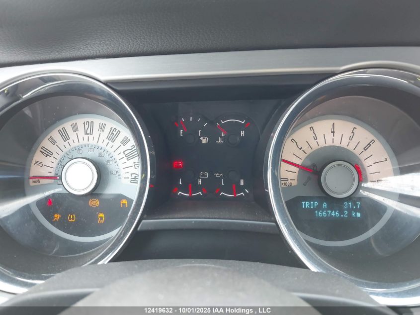 2010 Ford Mustang Gt VIN: 1ZVBP8FH6A5111380 Lot: 12419632