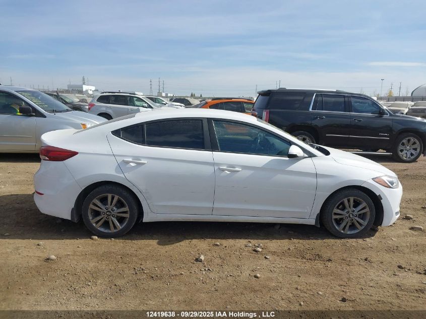 2018 Hyundai Elantra Sel/Value/Limited VIN: KMHD84LF8JU649830 Lot: 12419638