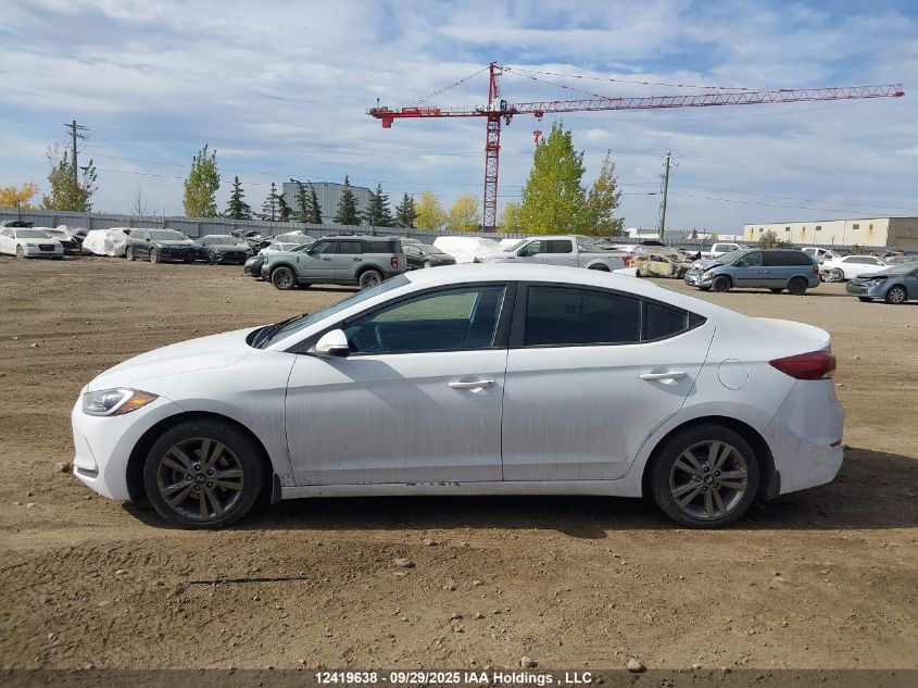 2018 Hyundai Elantra Sel/Value/Limited VIN: KMHD84LF8JU649830 Lot: 12419638