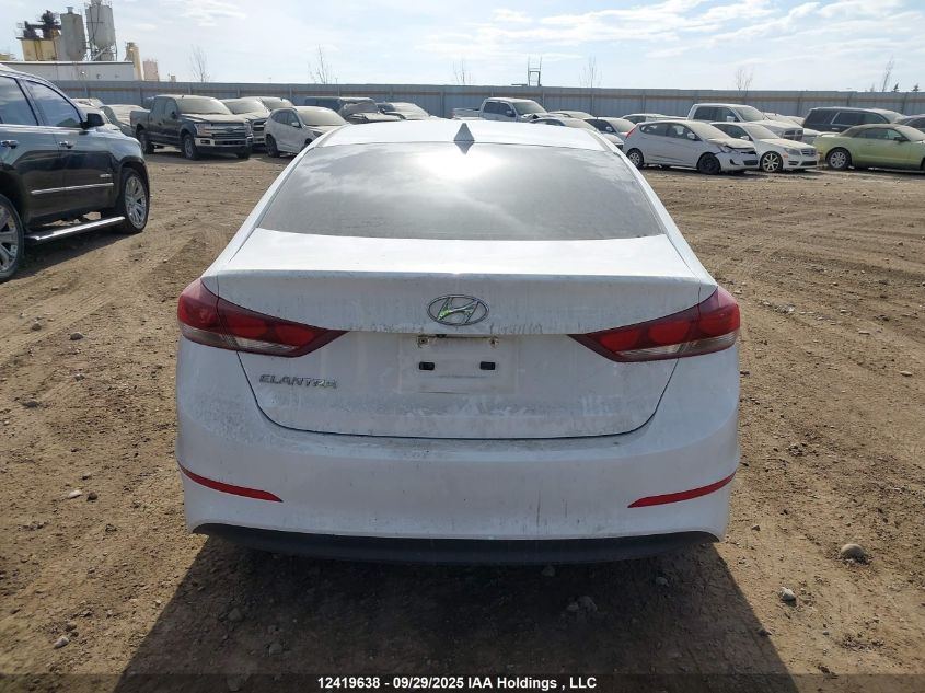 2018 Hyundai Elantra Sel/Value/Limited VIN: KMHD84LF8JU649830 Lot: 12419638