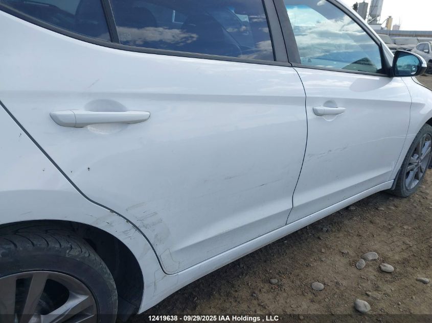 2018 Hyundai Elantra Sel/Value/Limited VIN: KMHD84LF8JU649830 Lot: 12419638