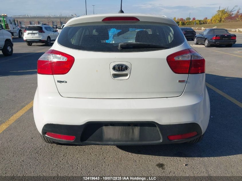 2012 Kia Rio Ex/Lx/Lx+/Sx VIN: KNADM5A34C6714191 Lot: 12419643