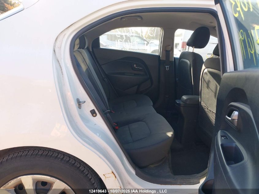 2012 Kia Rio Ex/Lx/Lx+/Sx VIN: KNADM5A34C6714191 Lot: 12419643