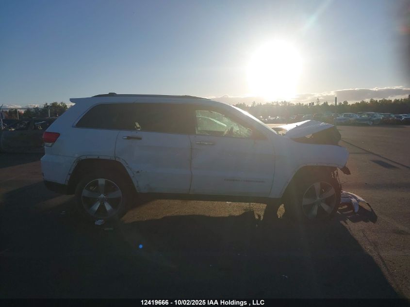 2016 Jeep Grand Cherokee Limited VIN: 1C4RJFBG8GC433706 Lot: 12419666