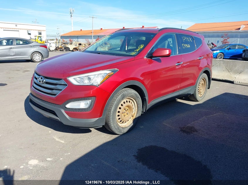 5XYZT3LB9GG325862 2016 HYUNDAI SANTA FE photo no. 2