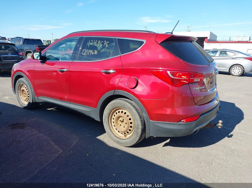 5XYZT3LB9GG325862 2016 HYUNDAI SANTA FE photo no. 3