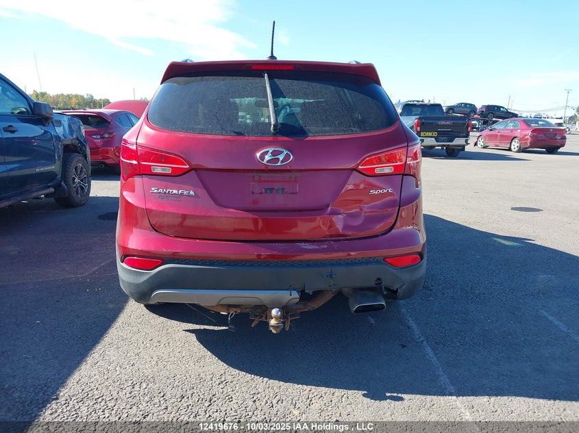 5XYZT3LB9GG325862 2016 HYUNDAI SANTA FE photo no. 6
