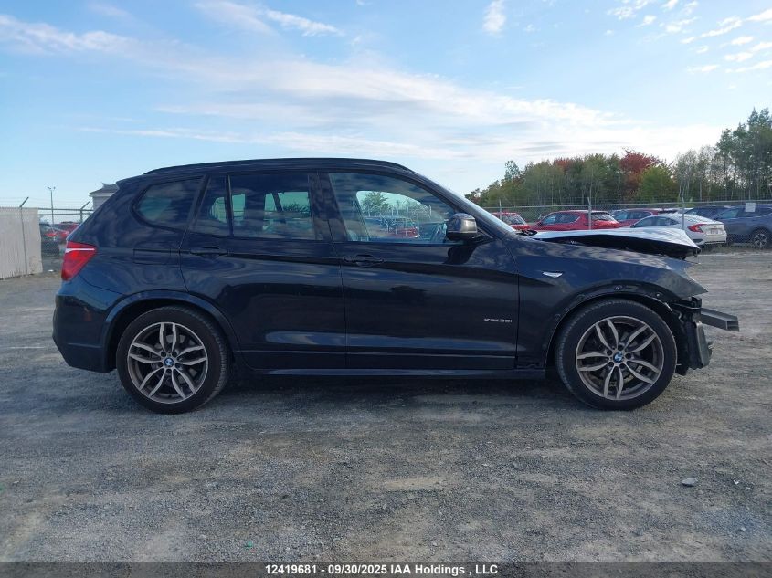 2017 BMW X3 xDrive35I VIN: 5UXWX7C59H0S19099 Lot: 12419681