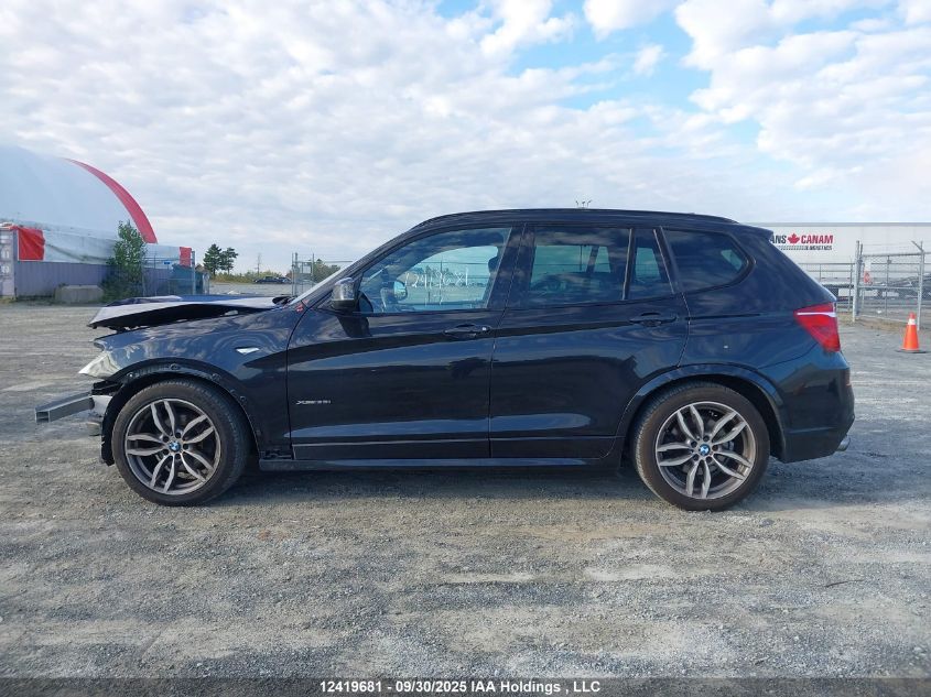 2017 BMW X3 xDrive35I VIN: 5UXWX7C59H0S19099 Lot: 12419681