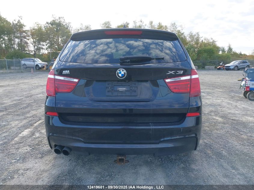 2017 BMW X3 xDrive35I VIN: 5UXWX7C59H0S19099 Lot: 12419681