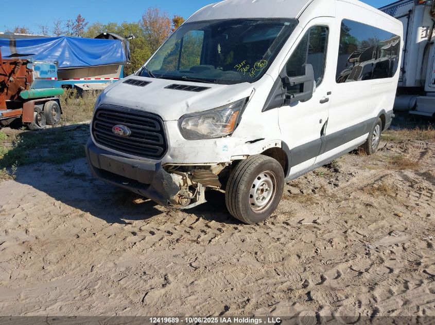 2018 Ford Transit T-350 VIN: 1FBAX2CM4JKA28209 Lot: 12419689