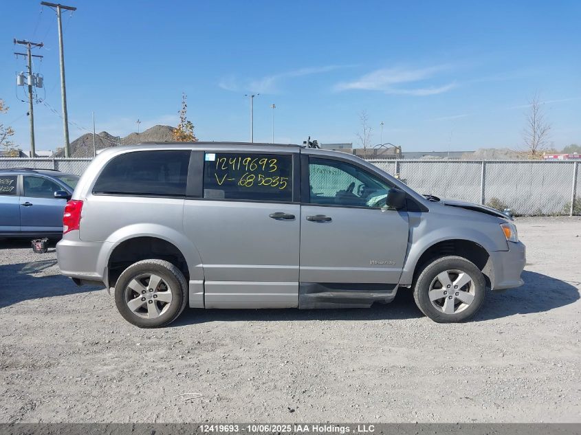 2019 Dodge Grand Caravan VIN: 2C4RDGBG1KR685035 Lot: 12419693