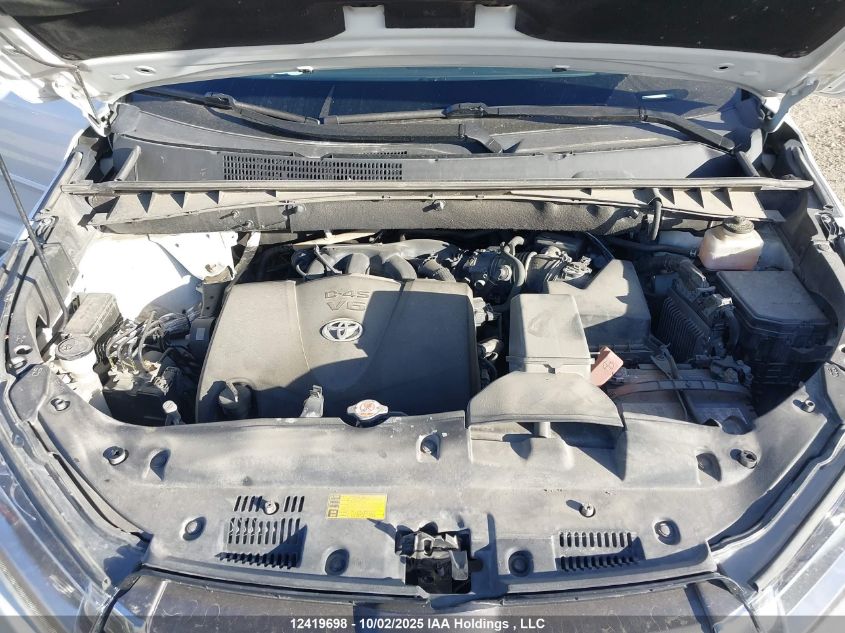 2017 Toyota Highlander Limited VIN: 5TDDZRFH3HS478317 Lot: 12419698