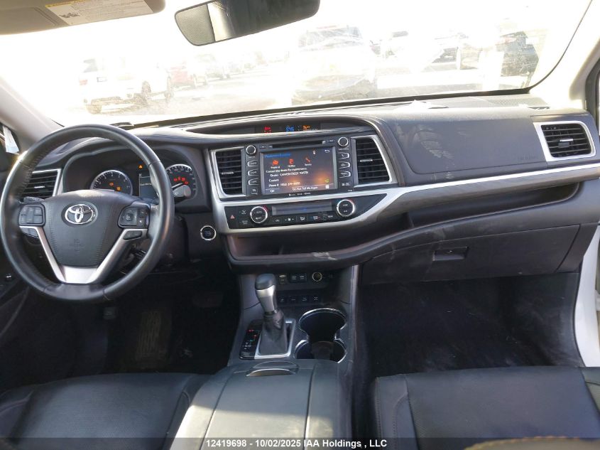 2017 Toyota Highlander Limited VIN: 5TDDZRFH3HS478317 Lot: 12419698