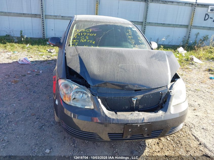 2009 Pontiac G5 VIN: 1G2AS55H897169752 Lot: 12419704