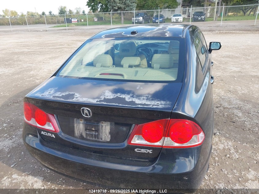 2008 Acura Csx Technology VIN: 2HHFD56728H201788 Lot: 12419718