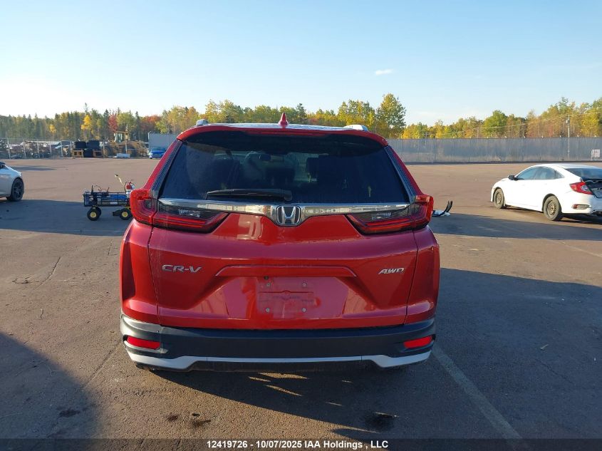 2021 Honda Cr-V Exl VIN: 2HKRW2H80MH234109 Lot: 12419726