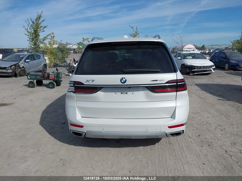2023 BMW X7 xDrive40I VIN: 5UX23EM01P9R42540 Lot: 12419728