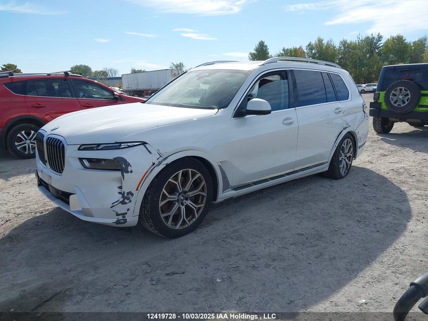 2023 BMW X7 xDrive40I VIN: 5UX23EM01P9R42540 Lot: 12419728