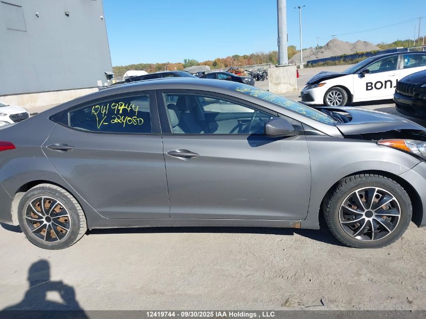 2013 Hyundai Elantra VIN: 5NPDH4AE7DH224080 Lot: 12419744