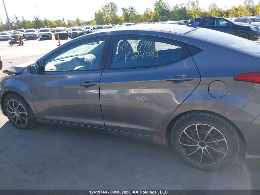 2013 Hyundai Elantra VIN: 5NPDH4AE7DH224080 Lot: 12419744