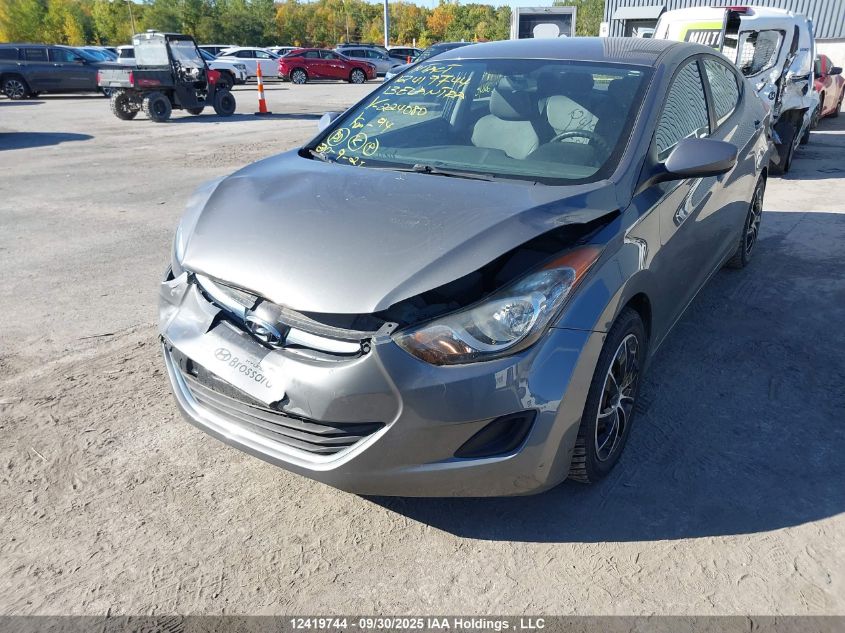 2013 Hyundai Elantra VIN: 5NPDH4AE7DH224080 Lot: 12419744