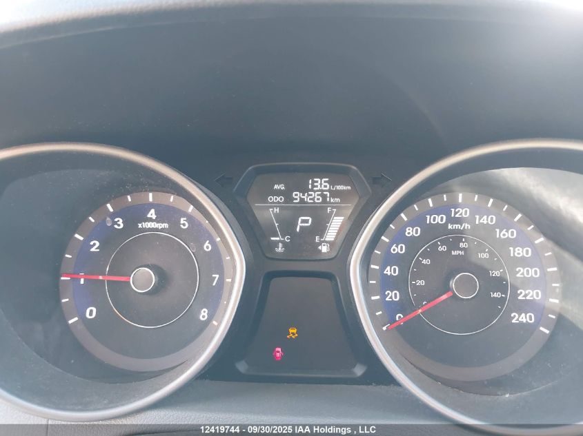 2013 Hyundai Elantra VIN: 5NPDH4AE7DH224080 Lot: 12419744