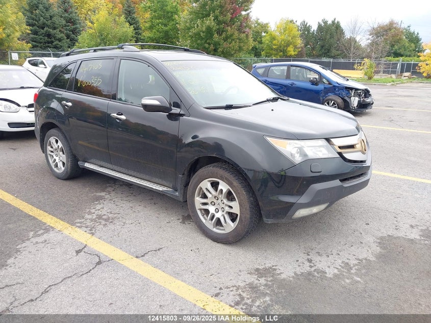 2HNYD28649H000355 2009 Acura Mdx Technology Package auction photo 1