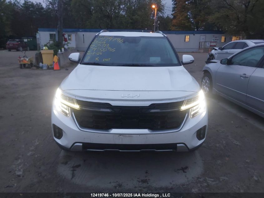 2024 Kia Seltos Sx Turbo W/Black Interior/Sx Turbo W/Burgundy Interior/X-Line VIN: KNDETCA72R7555014 Lot: 12419746