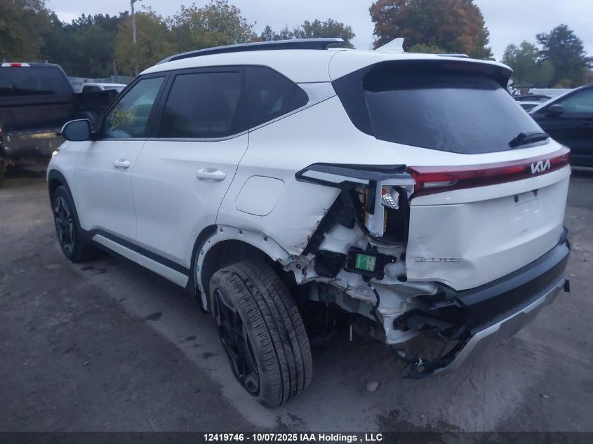 2024 Kia Seltos Sx Turbo W/Black Interior/Sx Turbo W/Burgundy Interior/X-Line VIN: KNDETCA72R7555014 Lot: 12419746