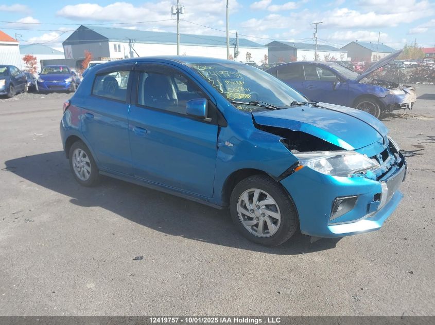 2021 Mitsubishi Mirage VIN: ML32AUHJ6MH001741 Lot: 12419757