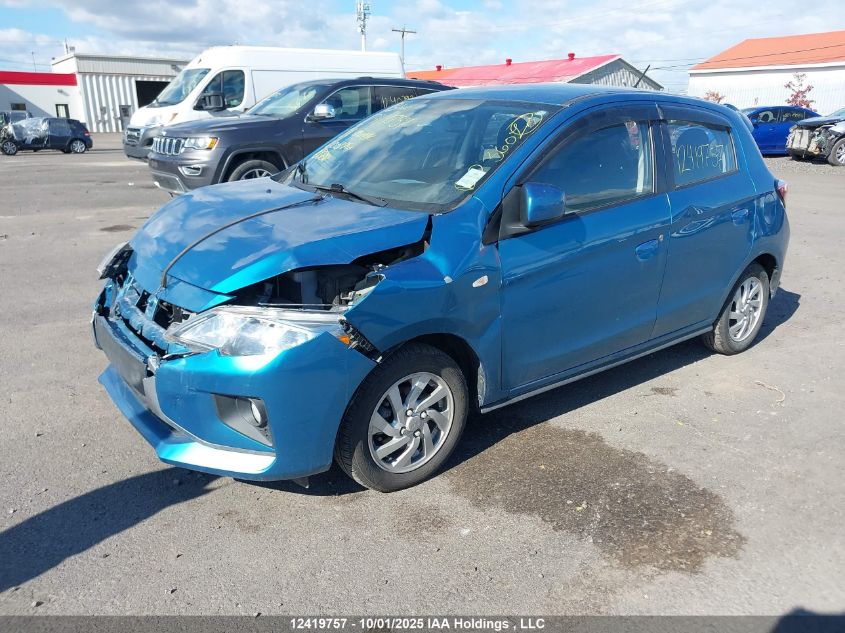 2021 Mitsubishi Mirage VIN: ML32AUHJ6MH001741 Lot: 12419757