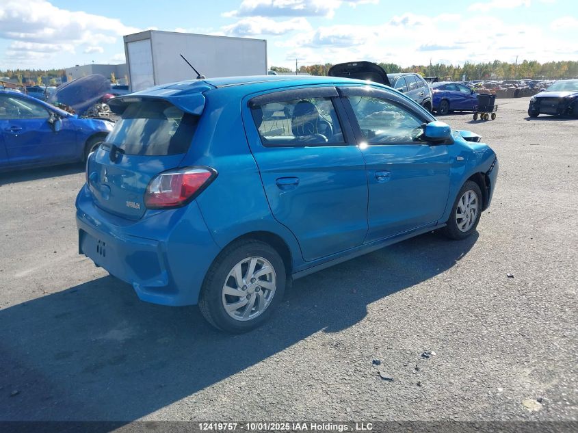 2021 Mitsubishi Mirage VIN: ML32AUHJ6MH001741 Lot: 12419757