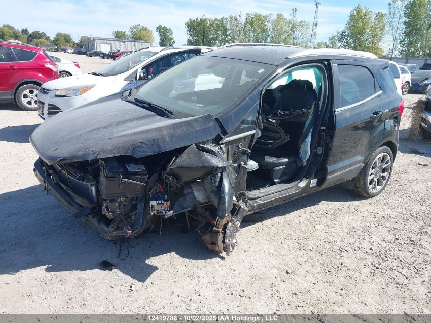 2018 Ford Ecosport Titanium VIN: MAJ6P1WL1JC174176 Lot: 12419786