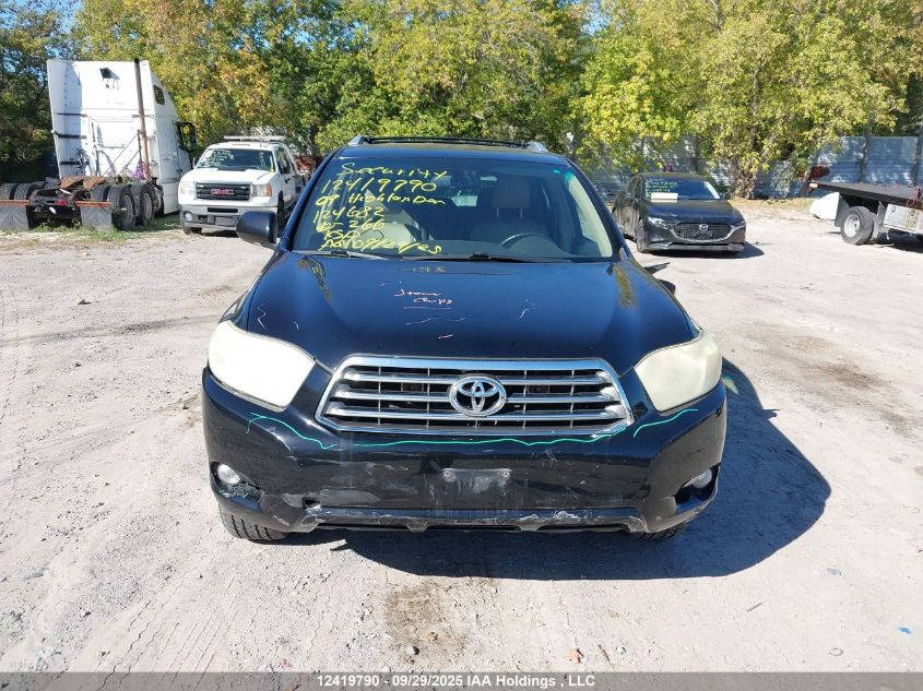 2009 Toyota Highlander V6 Limited VIN: JTEES42A992124682 Lot: 12419790