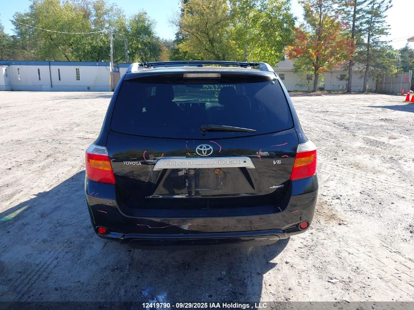 2009 Toyota Highlander V6 Limited VIN: JTEES42A992124682 Lot: 12419790