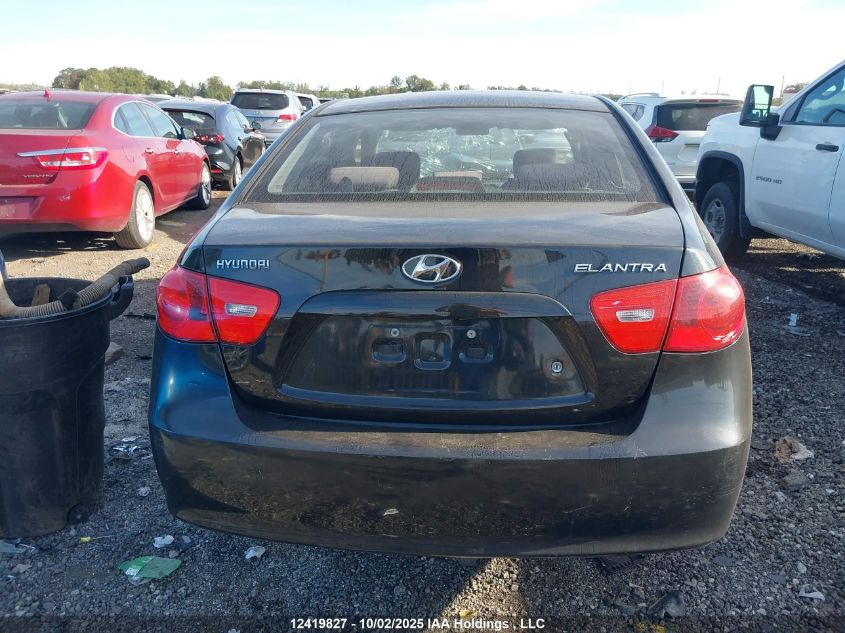 2009 Hyundai Elantra Gl/L VIN: KMHDU45D89U642475 Lot: 12419827