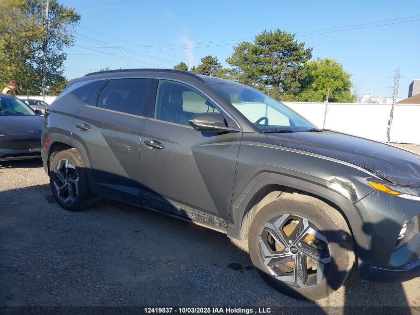2022 Hyundai Tucson Ultimate Hybrid Awd VIN: KM8JCCA19NU050170 Lot: 12419837