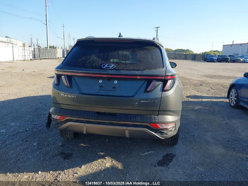 2022 Hyundai Tucson Ultimate Hybrid Awd VIN: KM8JCCA19NU050170 Lot: 12419837