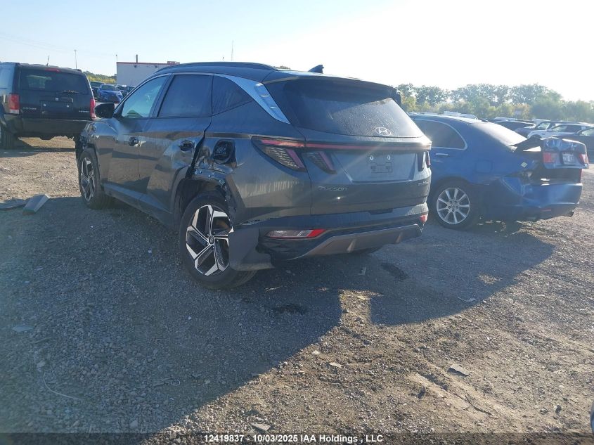 2022 Hyundai Tucson Ultimate Hybrid Awd VIN: KM8JCCA19NU050170 Lot: 12419837