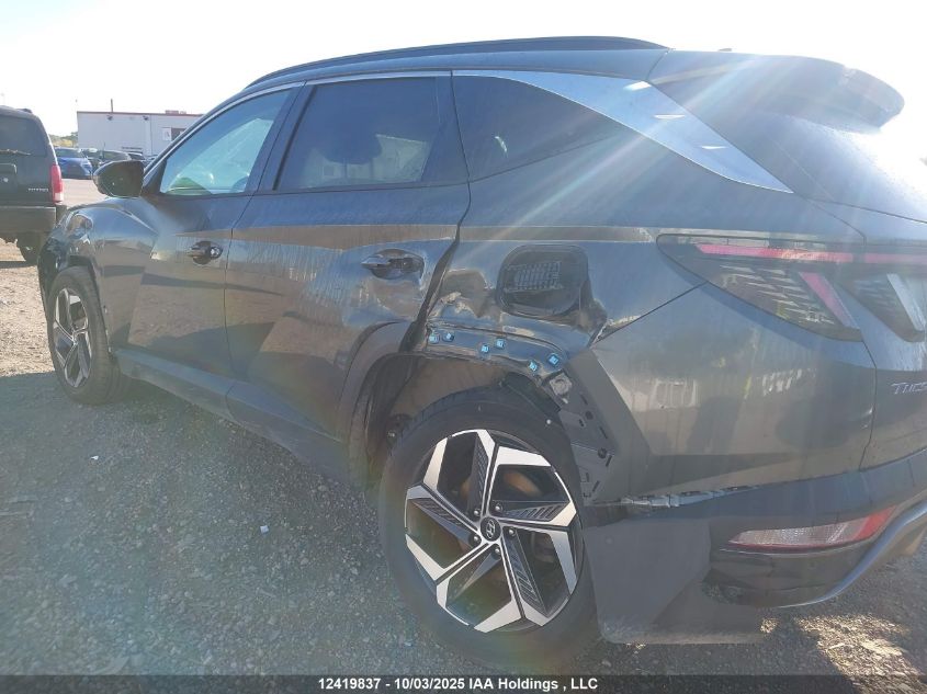 2022 Hyundai Tucson Ultimate Hybrid Awd VIN: KM8JCCA19NU050170 Lot: 12419837