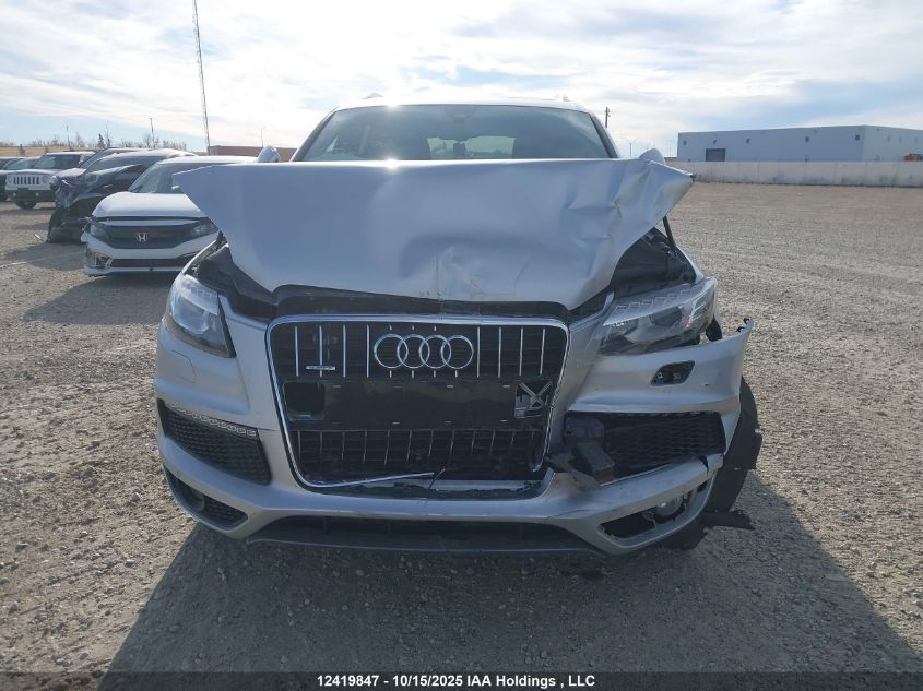 2015 Audi Q7 VIN: WA1WGCFE5FD021898 Lot: 12419847