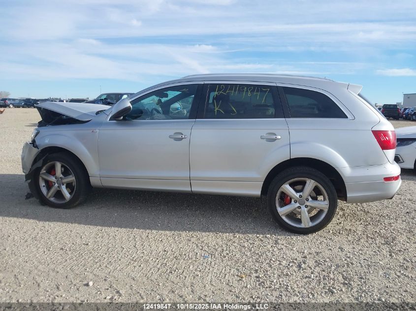 2015 Audi Q7 VIN: WA1WGCFE5FD021898 Lot: 12419847