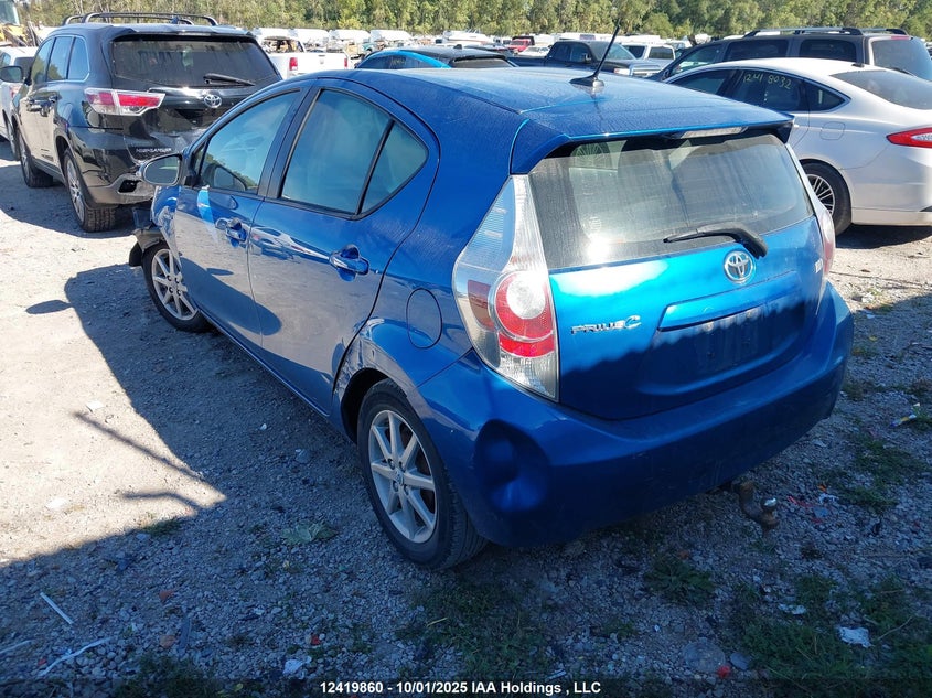 JTDKDTB38D1549497 2013 TOYOTA PRIUS C photo no. 3