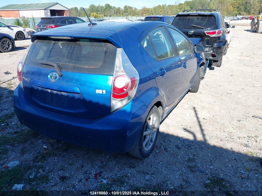 JTDKDTB38D1549497 2013 TOYOTA PRIUS C photo no. 4