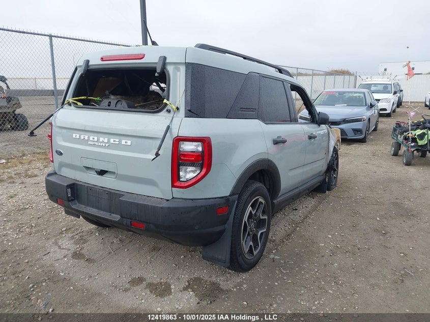 3FMCR9B63NRD07562 2022 FORD BRONCO SPORT photo no. 4