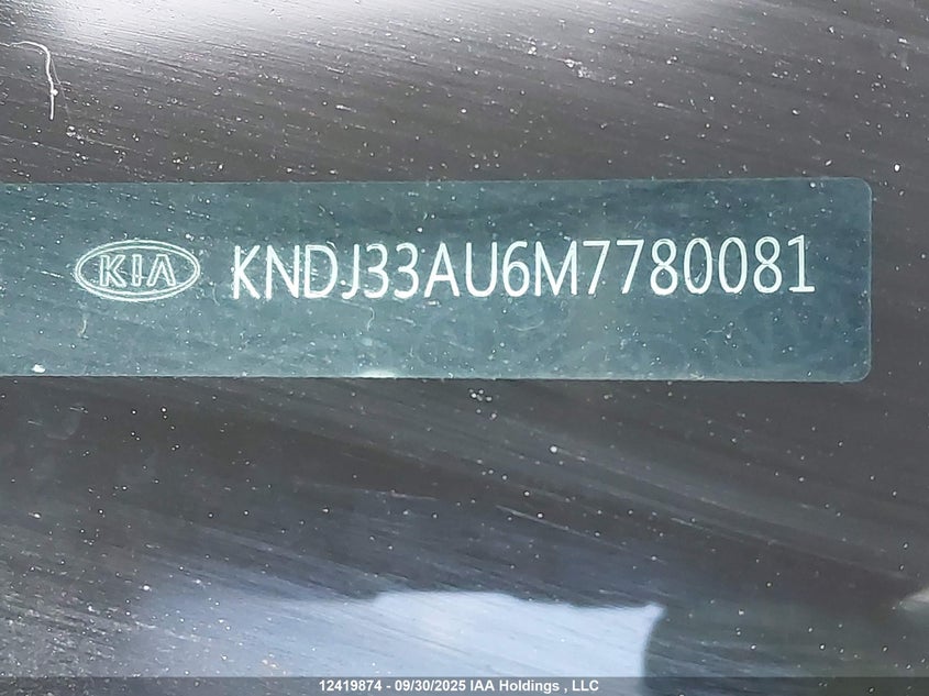 2021 Kia Soul Ex VIN: KNDJ33AU6M7780081 Lot: 12419874