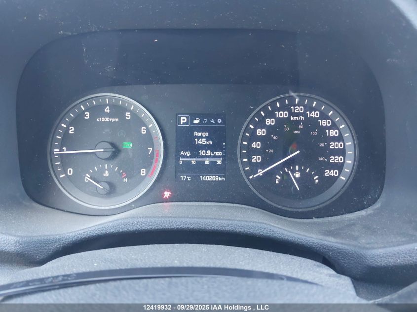 2016 Hyundai Tucson Premium VIN: KM8J3CA40GU041435 Lot: 12419932