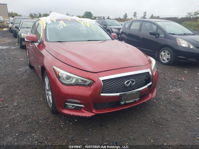 2016 Infiniti Q50 VIN: JN1CV7ARXGM251246 Lot: 12419947